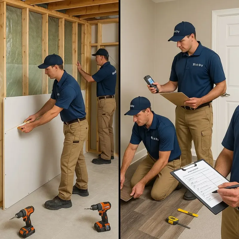 Repairs and Reconstruction process in Folcroft, PA